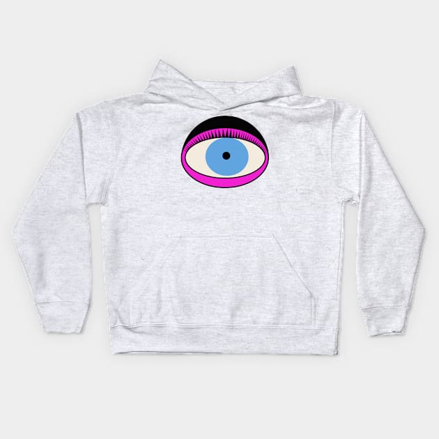 Eye See You Kids Hoodie by TheGrinningSkull